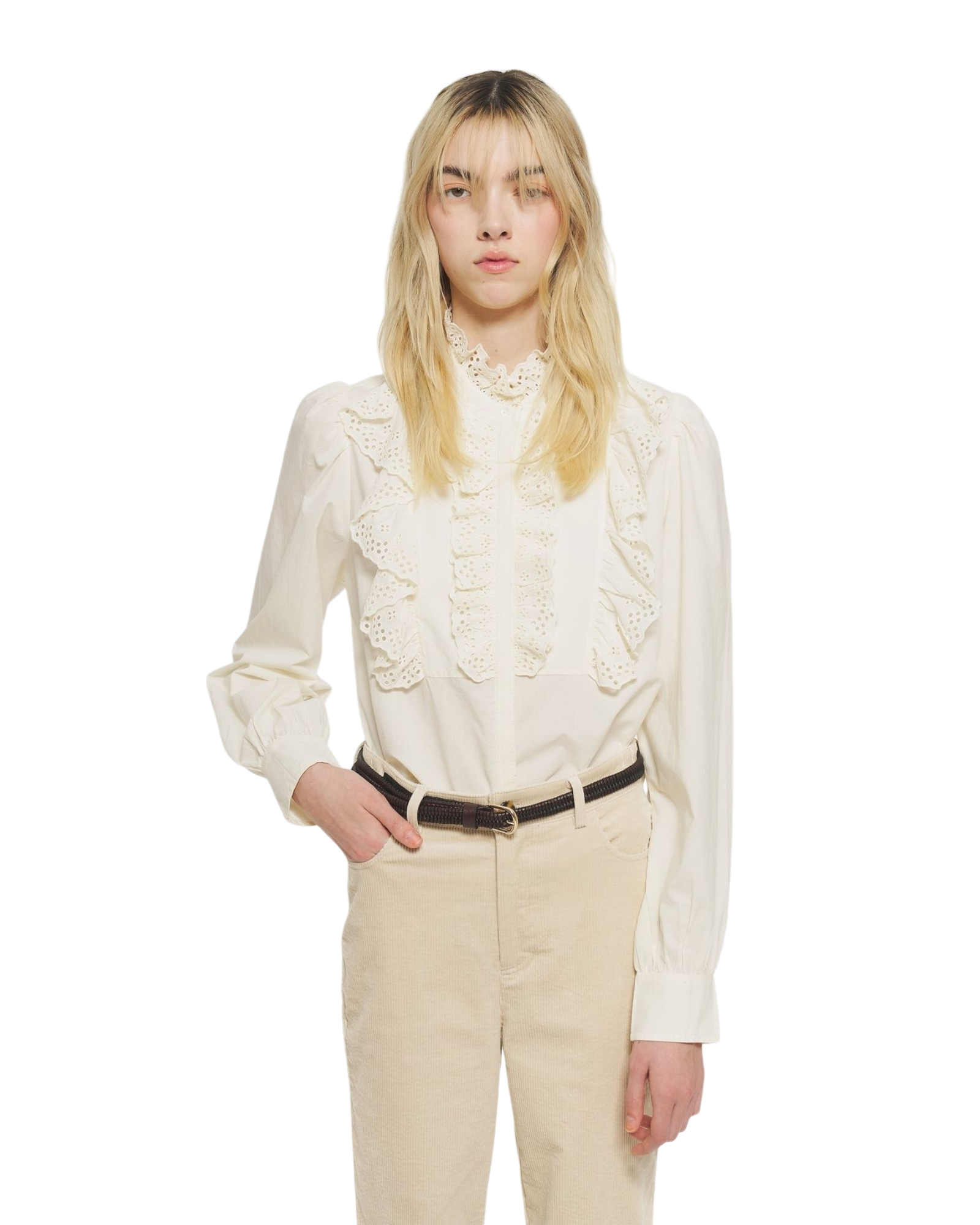 Blouse Charlotte crème