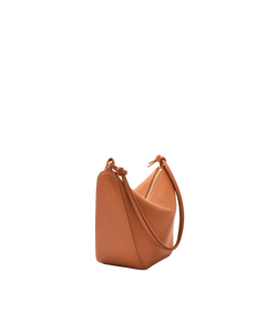 Mini Hammock Hobo en cuir de veau classique marron