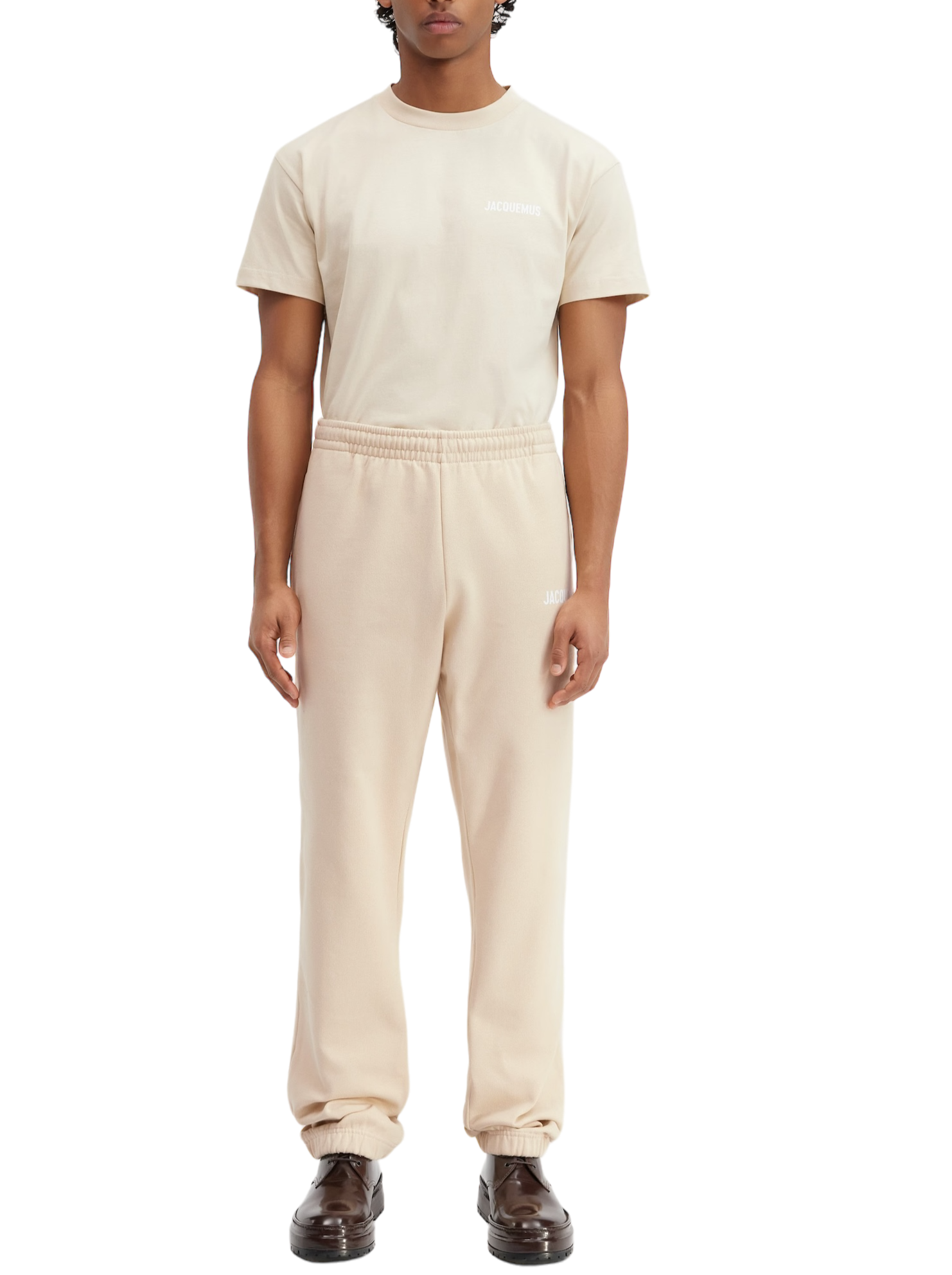 Jacquemus beige jogging suit