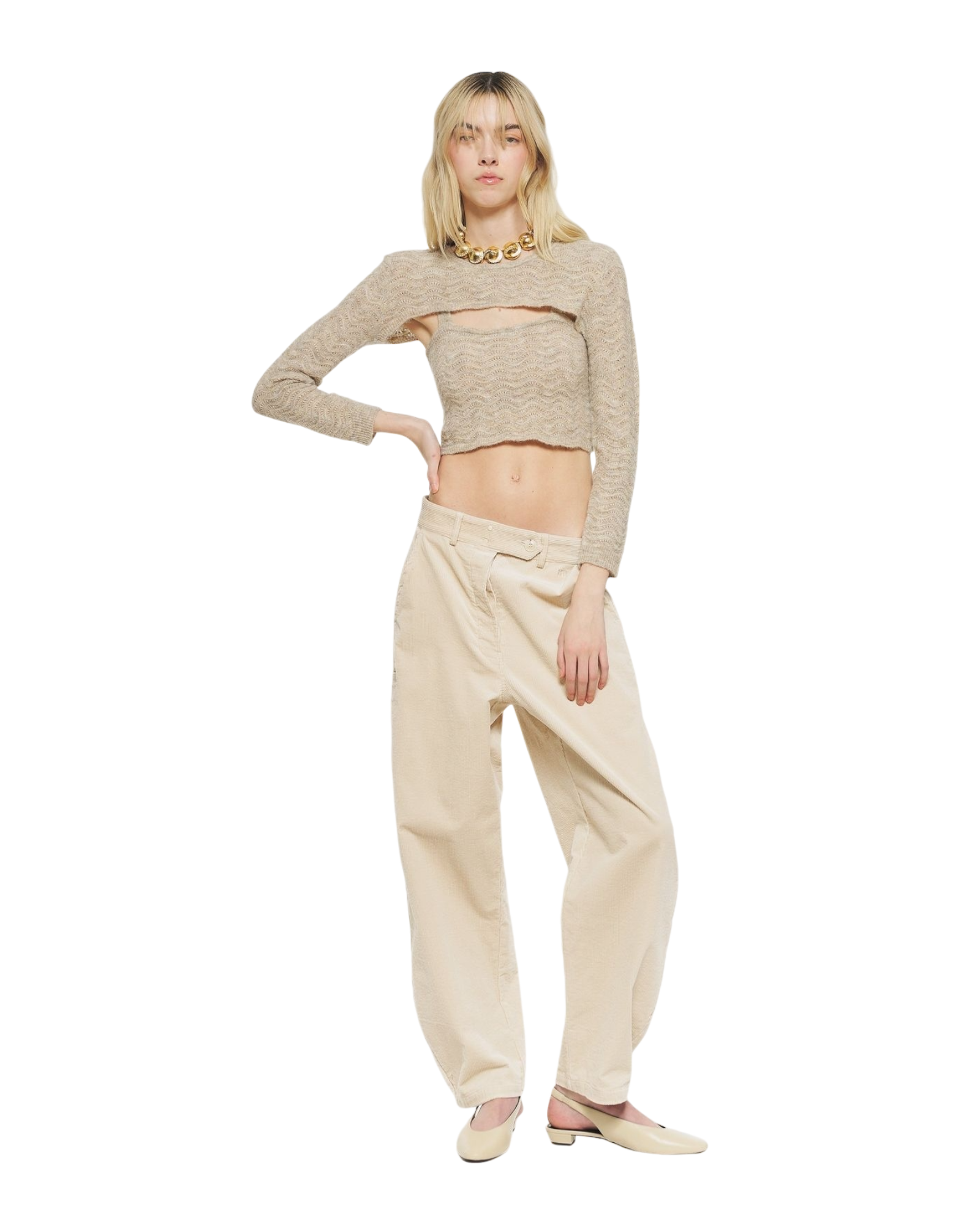 Tildo cream pants